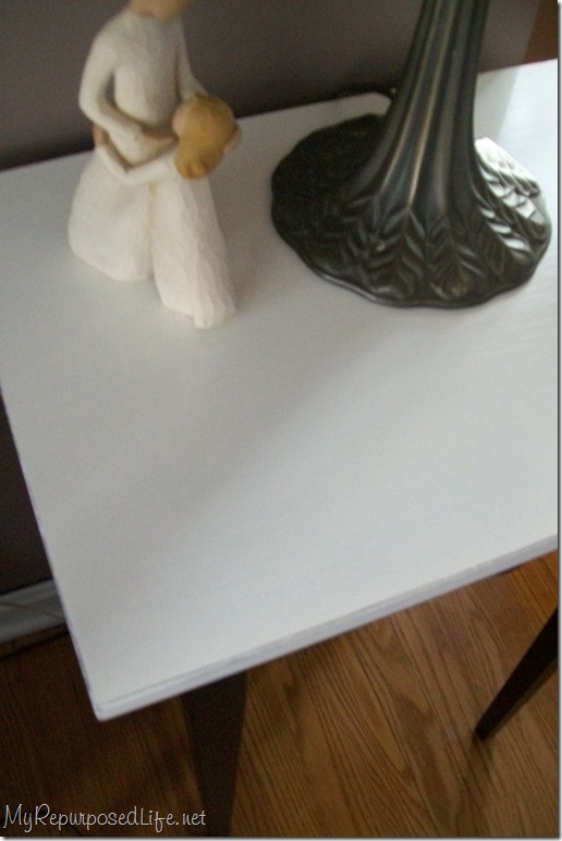 black table makeover IKEA